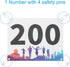 Waterproof Running Bib Numbers for Competitive Events