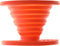 ust Collapsible Flexware Coffee Drip - BPA Free Design for Hiking and Camping, Orange