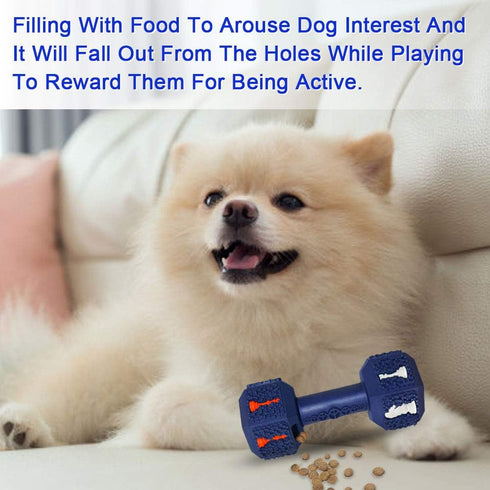 Dog Chew Toys for Aggressive Chewers, Food Grade Non-Toxic Dental Toy, Tough Durable Indestructible for Small Dogs