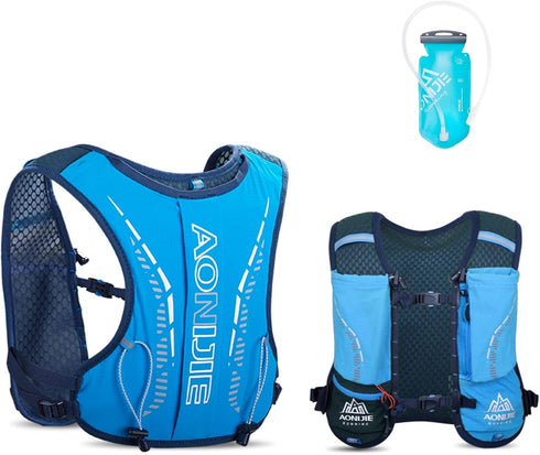 Kids Hydration Backpack with 250mL Water Bladder, Lightweight Pack Vest for Hiking, Camping, Cycling