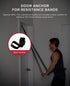 HAPBEAR Pull Up Assistance Bands, Set of 5 Resistance Bands for Powerlifting, Heavy Duty Exercise with Door Anchor