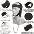 Toddmomy Black Shoulder Weight Training Neck Trainer Head Harness for Weight Lifting Fitness Equipment