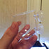 Ailindany 2PCS Crystal Glass Aquatic Plant Cup Pot Holder with Suction Cups for Fish Tank Aquarium Decor