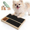 Dog Nail Scratch Pad with Treat Box + Finger Dog Toothbrush &