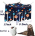 Guinea Pig Hideout, Fleece Forest Corner Hideaway for Guinea Pigs, Ferrets, Chinchillas, Rats, Bunny & Small Animals