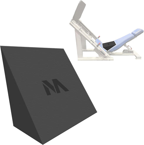 Fitness Exercise Leg Press Machine Pad - Compact Portable Wedge for Gym Machines, Body Building Accessory for Lower