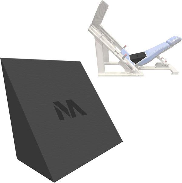Fitness Exercise Leg Press Machine Pad - Compact Portable Wedge for Gym Machines, Body Building Accessory for Lower