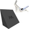 Fitness Exercise Leg Press Machine Pad - Compact Portable Wedge for Gym Machines, Body Building Accessory for Lower