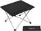 TREKOLOGY Small Camping Table - Beach Table That Fold Up - Lightweight,