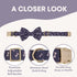 Adjustable Dog Collar with Bow Tie for Small Medium Large Dogs, Comfortable, Soft, Durable Puppy Collar with Cute Bow