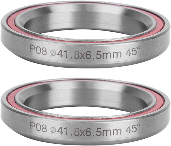 Keenso 2PCS 41.8MM Heavy Duty Bike Headset Bearing, Double Sealed for Mountain and Road Bike Cycling Accessory
