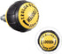 uxcell M16 Fitness Adjustment Knob Replacement Parts - Home Fitness Height Adjustment Screws, Black Yellow