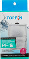 Top Fin Silenstream PF-S Refill for PF10 Power Filters 5.5in x 3.1 - (3 Count) by Top Fin