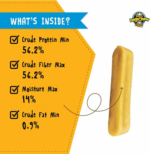 Tibetan Dog Chew Yak Cheese Sticks - Natural Handmade Treats for Medium Dogs, Long-Lasting, Easy to Digest, No