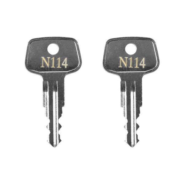 Thule Key Replacement for Roof Racks, Carriers, Crossbars, etc. (Codes N114)