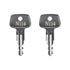 Thule Key Replacement for Roof Racks, Carriers, Crossbars, etc. (Codes N114)