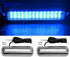 2pcs Waterproof Marine Boat Lights, Stainless Steel 42LEDs Underwater Lighting Boat Transom