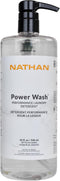 Nathan Power Wash Detergent, Natural Sport Detergent for Active Wear, Sports Equipment,