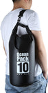Sportmusies Waterproof Dry Bag - 10L Roll Top Dry Compression Sack for Kayaking, Beach, Rafting, Hiking