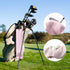 This Girl Knows How to Par Tee Embroidered Pink Golf Towel, Funny Gift for Grandma Mom Golfer