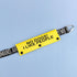 Funny Dog Leash Sleeve, "No Dogs! I Like People" Design for Pet Birthday Gift (I Like People-YE Sleeve)