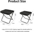 Generic Backpack Backpack Small-9.44 10.23 9.44 Foldable StoolPortable Foldable StoolOutdoor Chair with Pocket, Travel