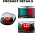 Bi-Color Bow Navigation Light for Small Boats, Yachts, and Skiffs