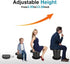 Upgrade Retractable Portable Toilet Camping Toilet Lightweight and Height Adjustable Folding Travel Toilet Portable