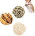 Natural Chew Activity Toys - Chew Grass Balls and Rolling Chew Toys for Bunny, Improve Dental Health for Rabbit