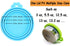 Pet Food Can Covers - Comtim 3 Pack Silicone Can Lids for Dog Cat Wet Food, Universal Size