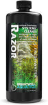 Brightwell Aquatics Razor Freshwater System Cleaner - 1 Liter for Cleaning Rock, Decorations, and Tank Walls