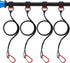 Paddle Leash Safety Rod Bungee Holder, Innovative Gel Grip for Kayaking, Canoeing