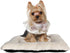 Washable Dog Crate Bed for XX-Small Dogs, Deluxe Thick Flannel Comfy Kennel Pad, Anti-Slip Pet Sleeping Mat, 18 x 12