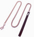 Rose Gold Dog Chain Leash, 10MM/14MM Curb Cuban Link, Strong Chew Proof Stainless Steel, 3FT/4FT/5FT (10mm, 5ft)