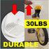 Large Cat Kitty Litter Box Poop Pooper Scoop with Holder, Sturdy Durable, Light, 1+2+1pcs, White