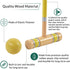 Set 28In,Colored Set ApudArmis Six Player Croquet with Premiun Rubber Wooden Mallets Ball,Wickets,Stakes - Lawn