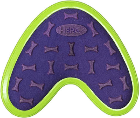 Hero Outer Armor Boomerang Dog Toy - Chew Toy for Medium to Large Dogs 45-65 lbs - Purple