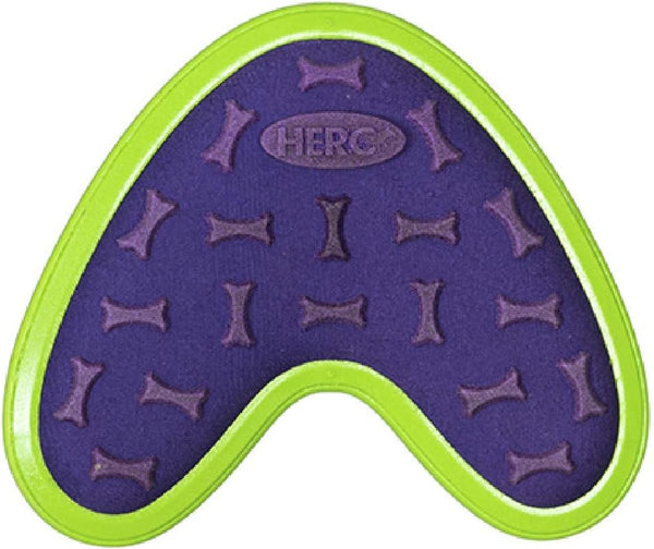 Hero Outer Armor Boomerang Dog Toy - Chew Toy for Medium to Large Dogs 45-65 lbs - Purple