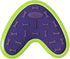 Hero Outer Armor Boomerang Dog Toy - Chew Toy for Medium to Large Dogs 45-65 lbs - Purple