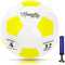 TFengfly Soccer Ball Size 4 with Pump Needle Classic Thicker PU Tight Weaved