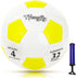 TFengfly Soccer Ball Size 4 with Pump Needle Classic Thicker PU Tight Weaved