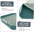 Square Litter Box for Rabbits - Large Bunny Potty Training Tray