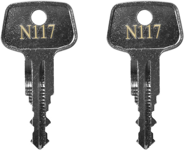 Key for Thule Key Replacement,for Roof Racks, Carriers, Crossbars Key etc,(Codes N117) by Hugexpen