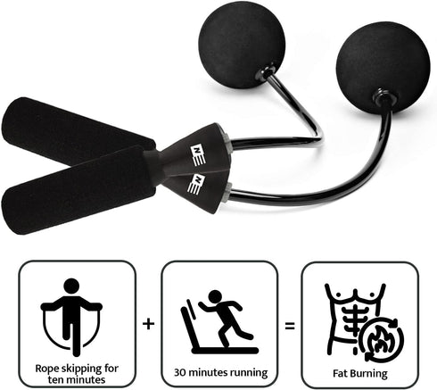 WOD Nation Ropeless Jump Rope for Men & Women, Cordless Jump Ropes for Fitness