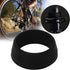 T Best Bike Seat Post Accessory - 10Pcs 30-35mm Soft Silicone Waterproof Cover O Ring Protector (Black)