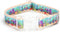 Floral Print Puppy Dog Collar with Quick Release Buckle for Small Medium Large Dogs, Girls Female Dog (S, Underwater