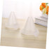 3pcs SHOWERORO Aquarium Red Worm Feeding Cups with Suction Cups Small Cone Feeder for Fish Tank Automatic Fish Feeder