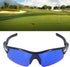 Golf Ball Finder Glasses, Polarized Blue Lens UV Proof Sun Protection Grass Filter