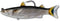 Generic Fishing Lure Mullet Swimbait mus141ms 5.5 Inch Saltwater # 1.5oz Silver Black