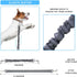 Dog Seat Belt for Bike Basket, Retractable Elastic Safety Leash Harness for Cat and Dog, Grey